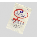 Female condom is a soft, loose pouch inserted into the vagina.